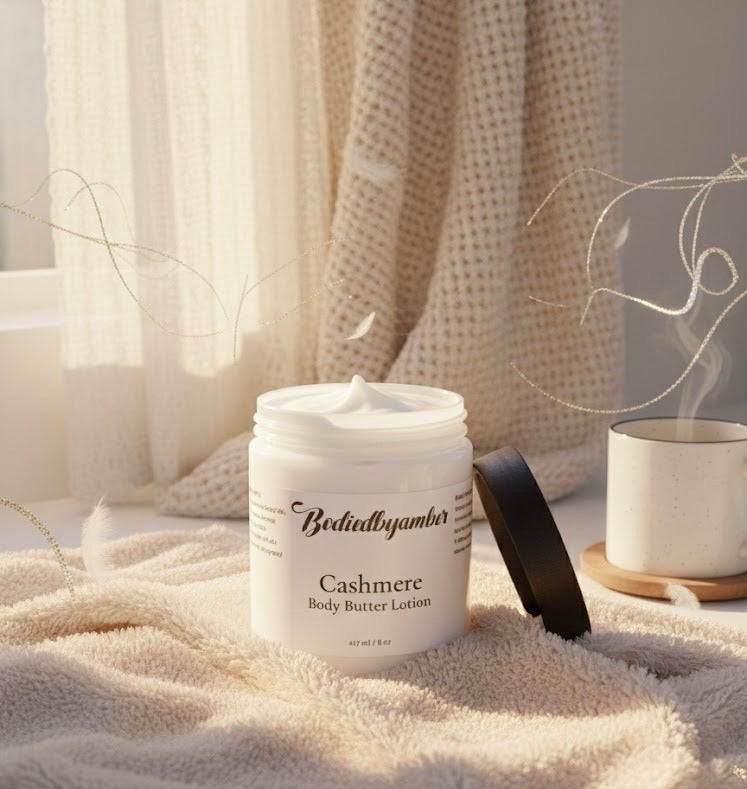 Cashmere body butter lotion