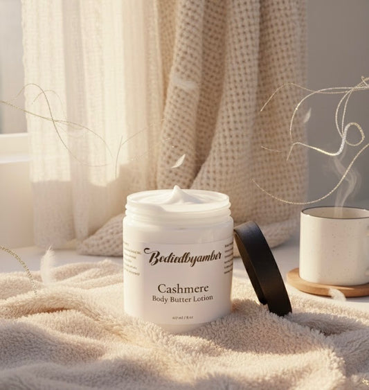 Cashmere body butter lotion